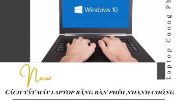 Cách tắt máy laptop bằng bàn phím nhanh chóng
