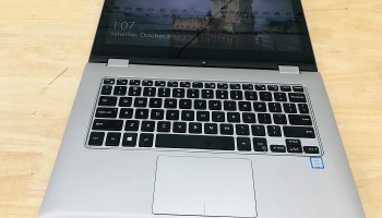 laptop Dell Inspiron 7359 core i7 touchscreen ram 8gb ssd 256gb cảm ứng lật 360 độ như ipad cảm ứng rất mượt.