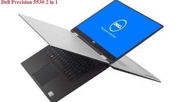 Laptop Dell Precision 5530 2 in 1 core i7 8706G Ram 16GB SSD 512GB 15.6 inch UHD 4k touch