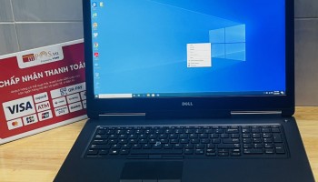 Laptop đồ họa Dell Precision 7720 i7 6820HQ ram 16gb ssd 256gb 17.3 inch Full HD  chuyên thiết kế đồ họa giá rẻ