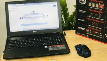 Laptop Gaming MSI GL62 6QC Core i5 6300HQ Ram 8GB SSD 128GB HDD1tb VGA Nividia 940MX chuyên game giá rẻ