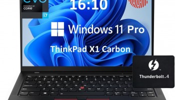 Laptop xách tay Lenovo Thinkpad X1 carbon gen 9 Core i7-1185G7 Ram 32GB SSD 1TB Màn hình 14 Inch FHD+ Cảm ứng