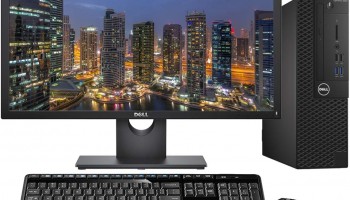Máy tính bộ văn phòng Dell Optiplex Core i5-6500 Ram 8GB SSD 256GB kèm màn hình rời 19 Inch