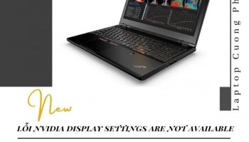 Sửa lỗi nvidia display settings are not available