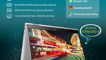 Top 05 mẫu laptop cảm ứng có màn hình mượt mà và sắc nét từ làm văn phòng đến đồ họa cao cấp