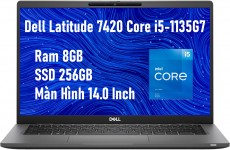 Laptop xách tay Dell Latitude 7420 Core i5-1135G7 Ram 8GB SSD 256GB Màn hình 14.0 inch FHD