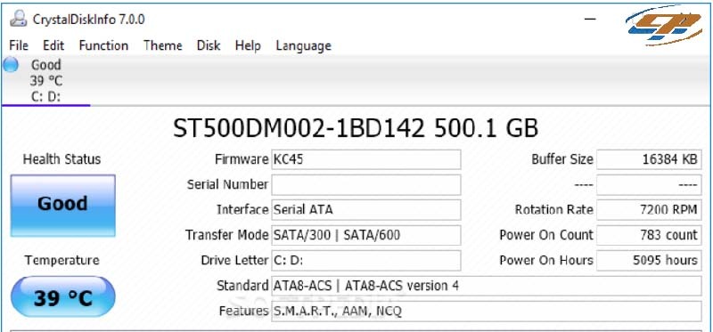 Kiểm tra ổ cứng laptop cũ Cách test laptop cũ về yếu tố ổ cứng