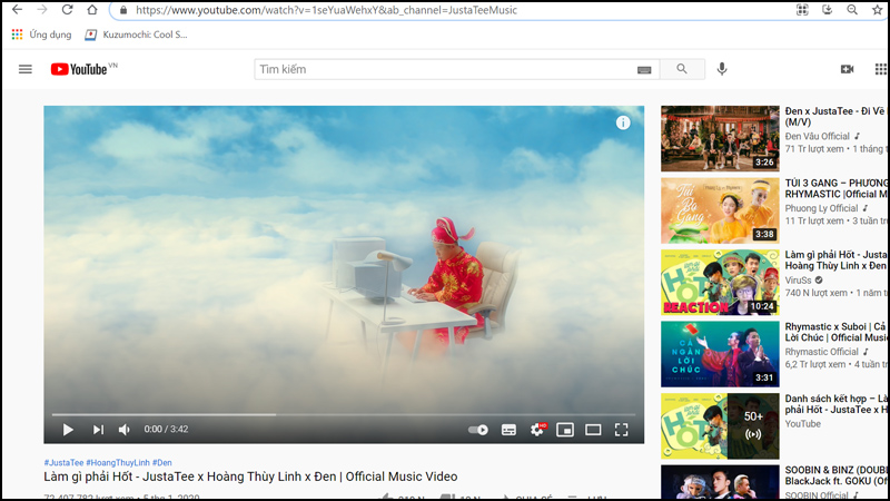 tải video từ youtube