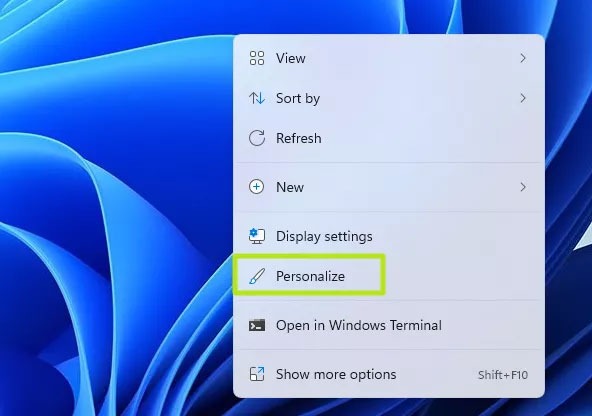Tính năng tùy chỉnh giao diện sáng tối trên windows