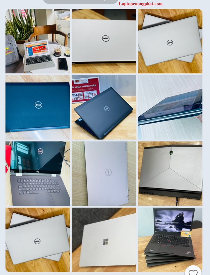 Tổng hơp 50 mẫu laptop cũ giá rẻ tại shop laptop Cường Phát