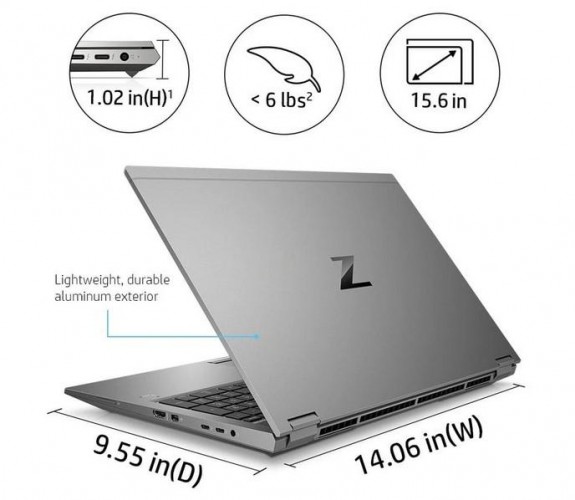 laptop xách tay hp zbook fury 15 g7