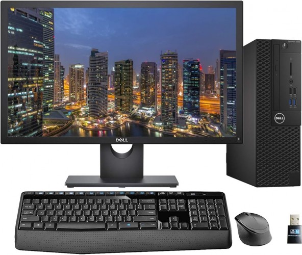 Máy tính bộ văn phòng Dell Optiplex Core i5-6500 Ram 8GB SSD 256GB kèm màn hình rời 19 Inch